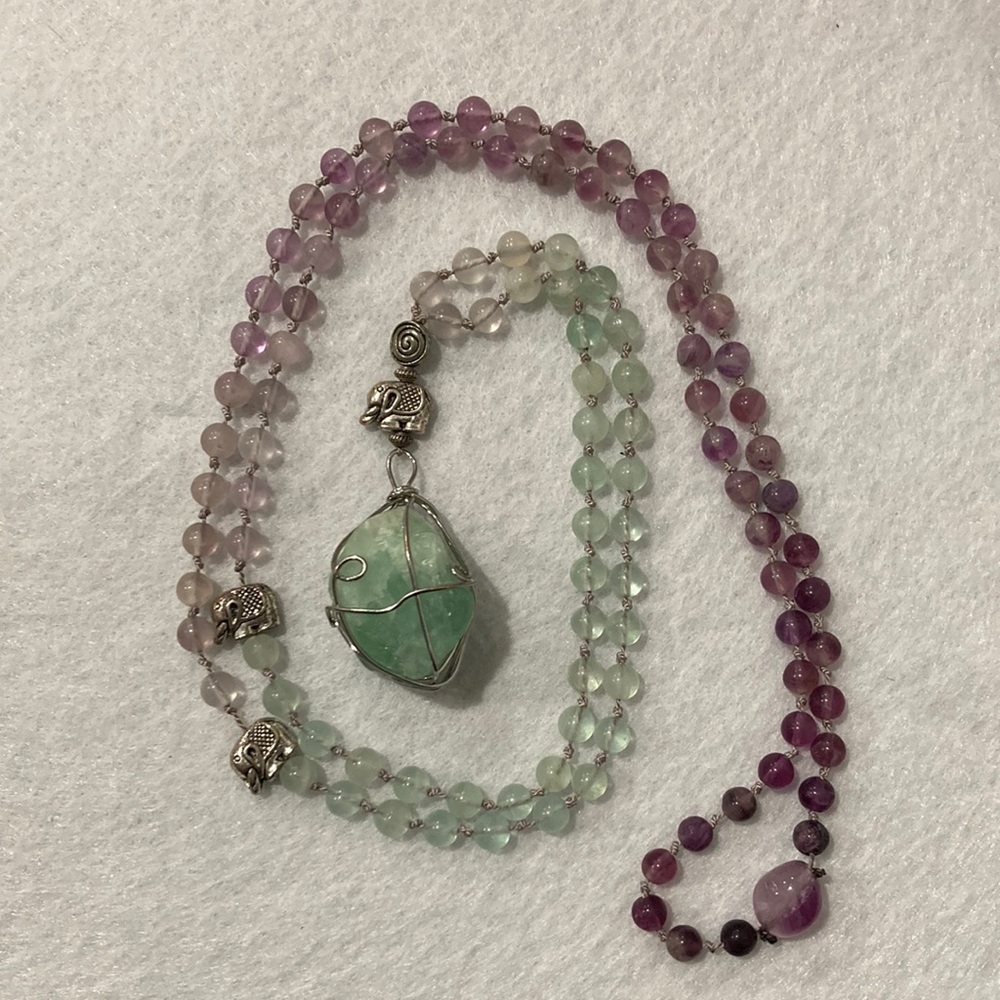 Hand knotted mala